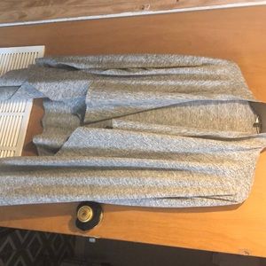 Grey cardigan